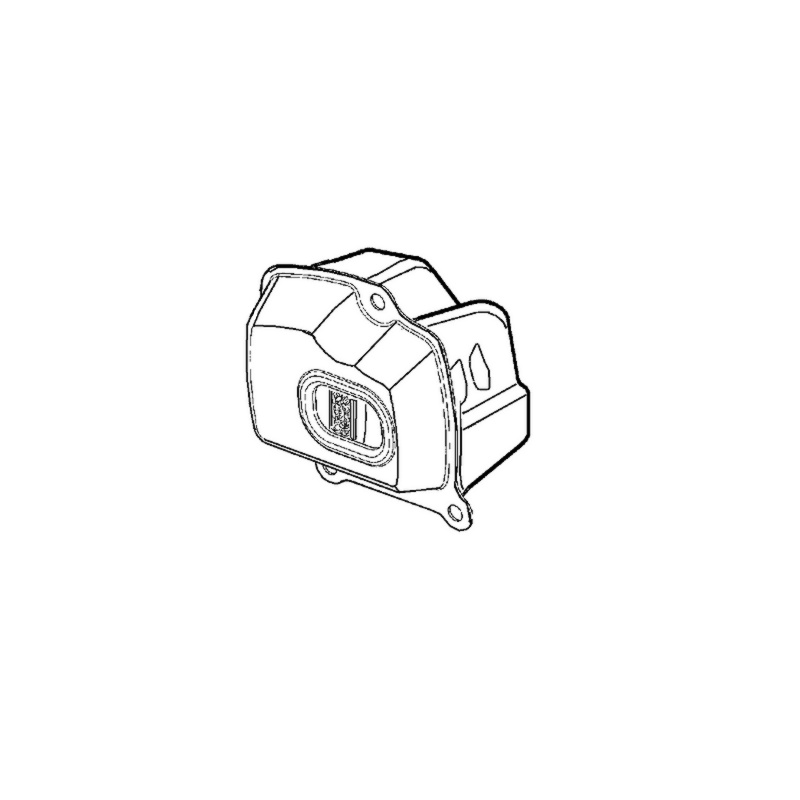 Pot d'échappement tronçonneuse Oleo-Mac