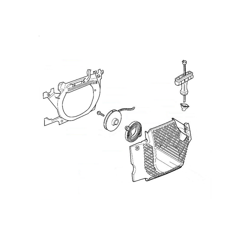 Lanceur tronçonneuse Jonsered