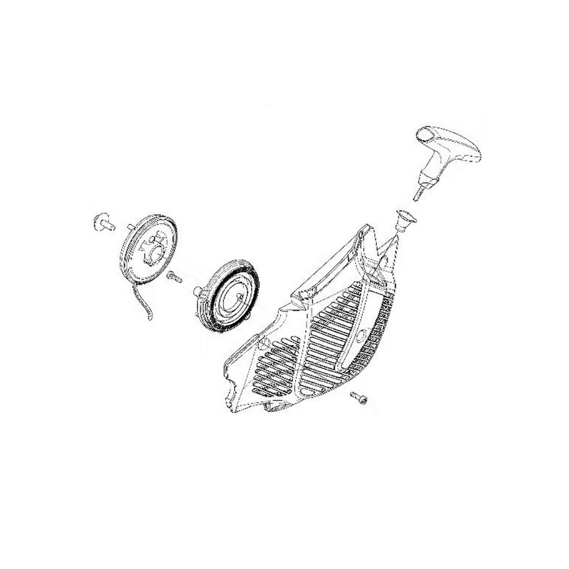 Lanceur complet tronçonneuse Jonsered