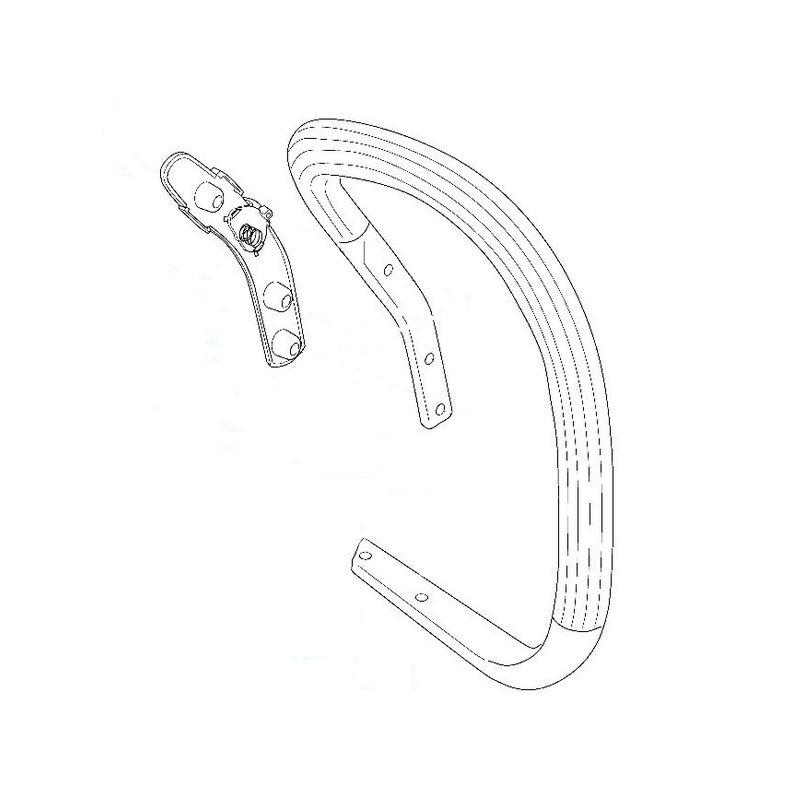 Poignée avant tronçonneuse Jonsered