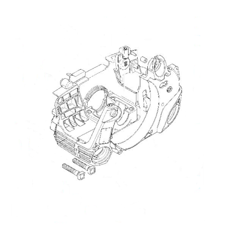 Carter moteur tronçonneuse Jonsered