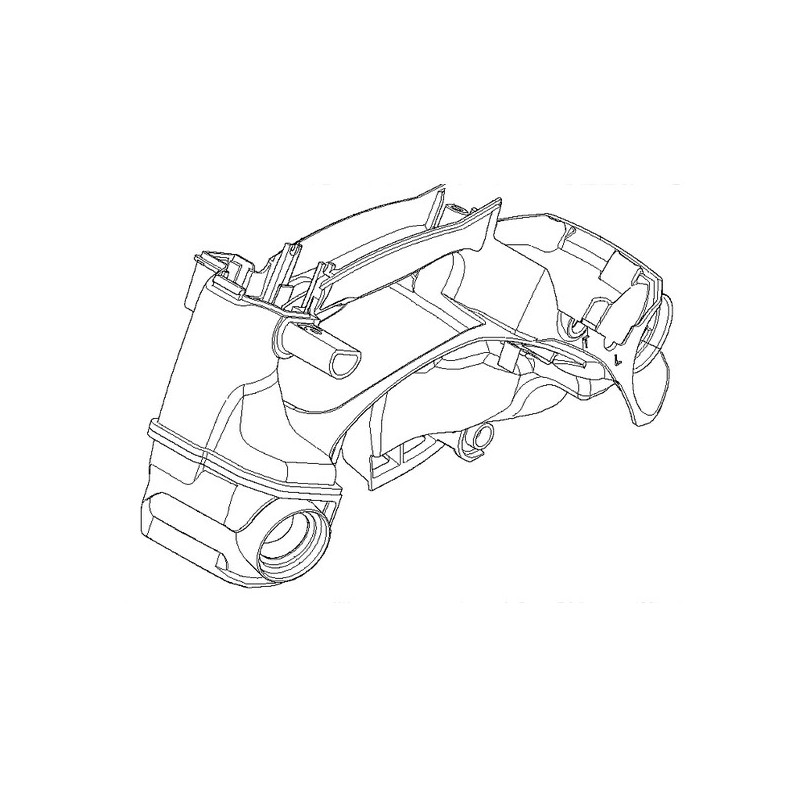 Poignée réservoir tronçonneuse Husqvarna