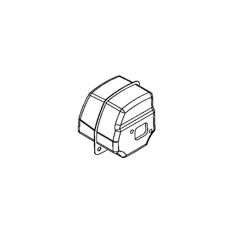 Pot d'échappement tronçonneuse Shindaiwa