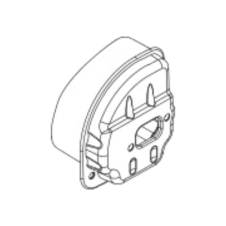 Pot d'échappement tronçonneuse Shindaiwa