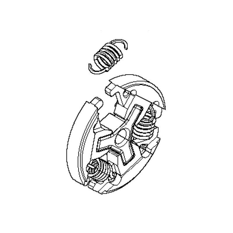 Embrayage tronçonneuse Husqvarna / Zenoah