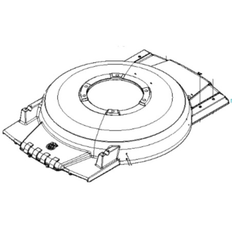 Carter tondeuse à batterie Husqvarna LB548i