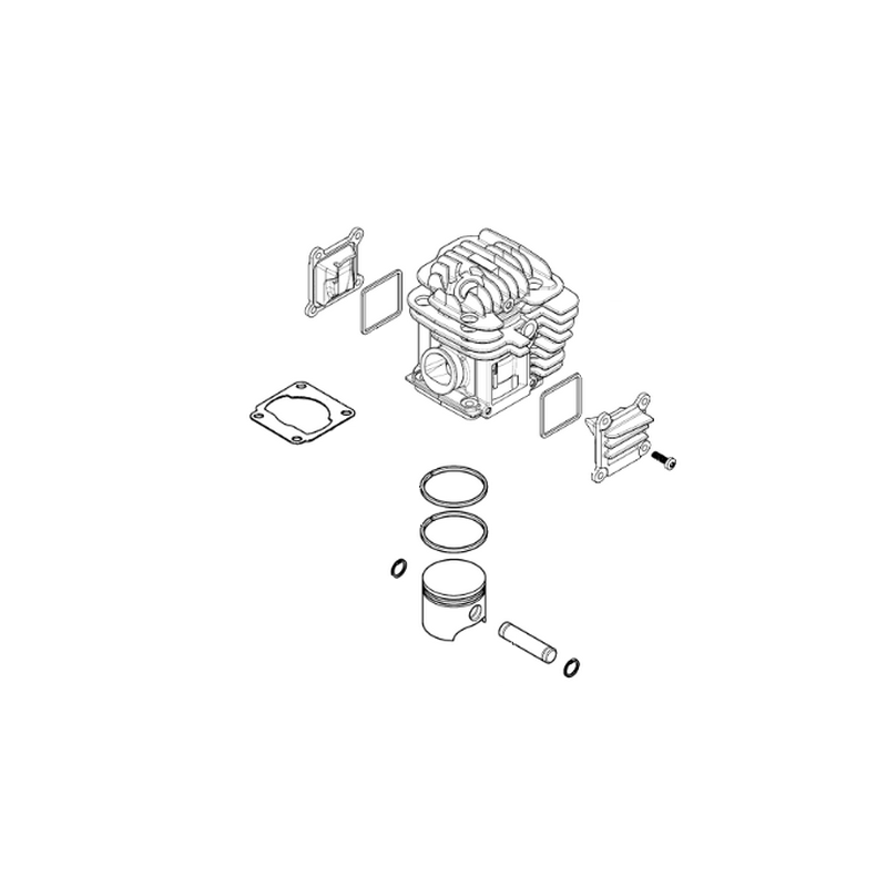 Cylindre piston complet tronçonneuse Oleo-Mac