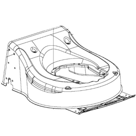 Carter tondeuse à batterie Husqvarna LC141 / LE116P