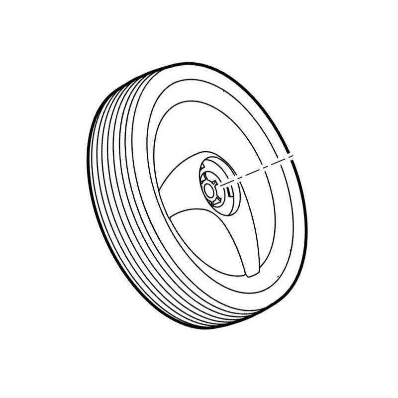 Roue arrière tondeuse à batterie Stihl RMA339 / Viking MA339