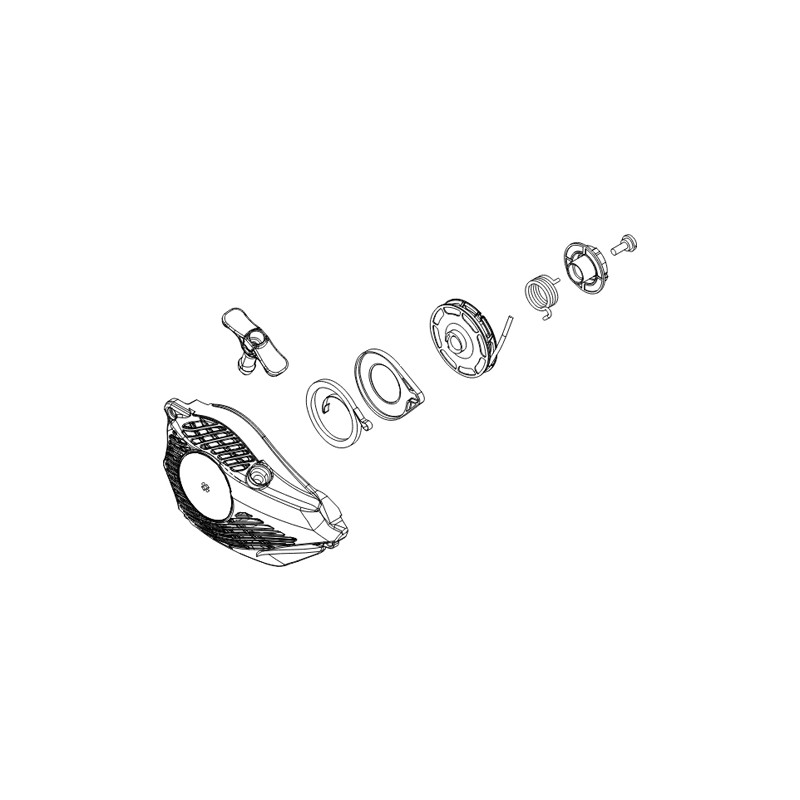 Lanceur tronçonneuse Shindaiwa