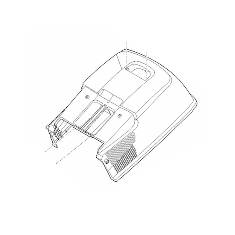 Bac ramassage supérieur tondeuse à batterie Stihl RMA248