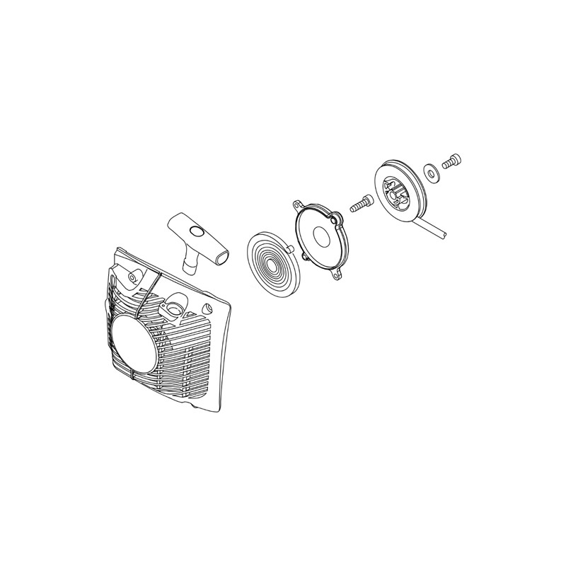 Lanceur tronçonneuse Shindaiwa