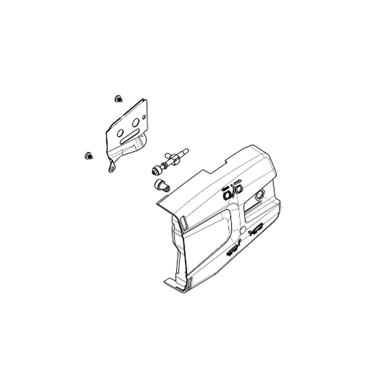 Carter frein de chaîne complet tronçonneuse Oleo-Mac