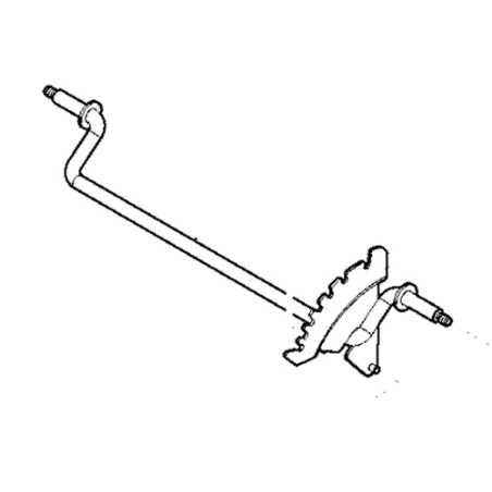 Axe de roue arrière tondeuse à batterie Stihl RMA443