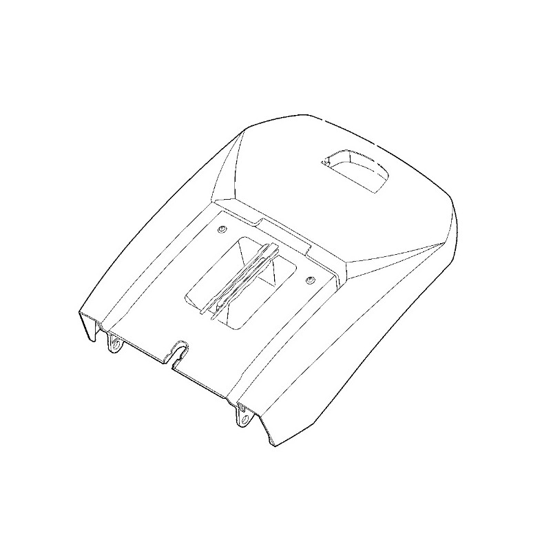Bac de ramassage supérieur tondeuse à batterie Stihl RMA443 / RMA448TC