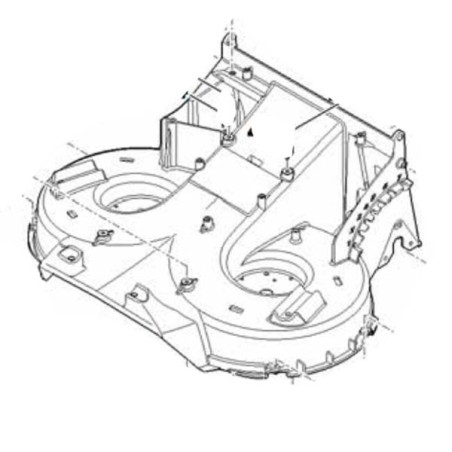 Carter de tondeuse à batterie Stihl RMA765V