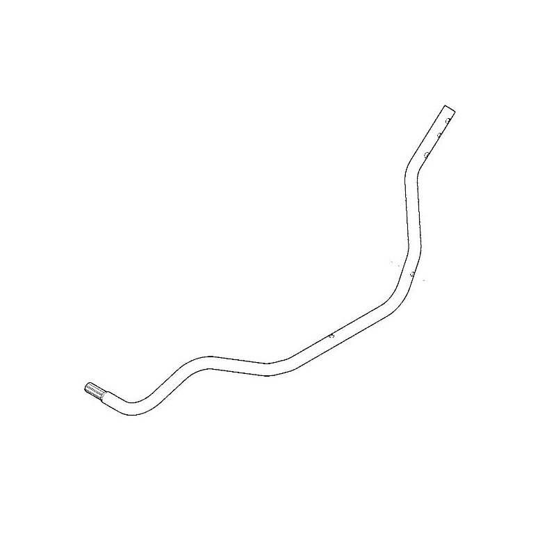 Support inférieur gauche guidon tondeuse à batterie Stihl RMA2