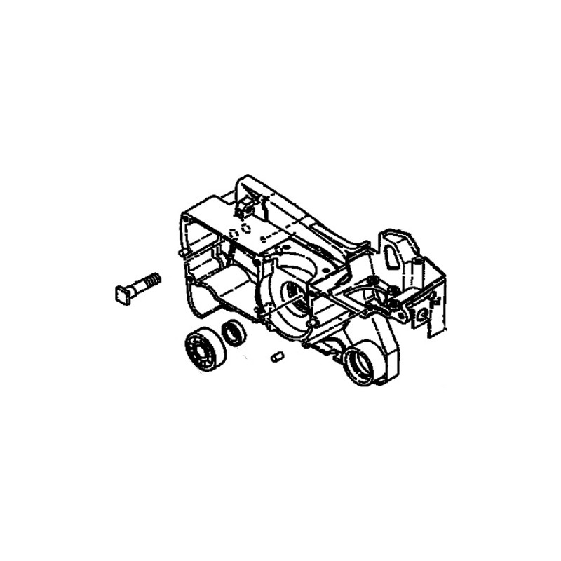 Carter moteur réservoir d'huile tronçonneuse Shindaiwa