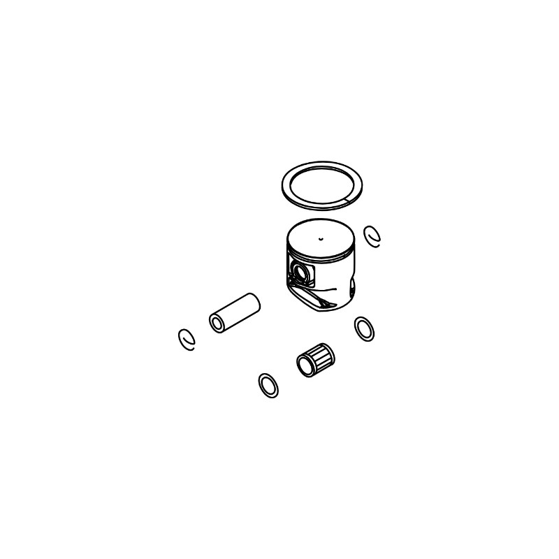 Piston complet tronçonneuse Shindaiwa