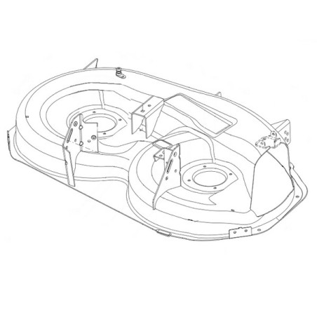 Carter de coupe tracteur tondeuse Husqvarna