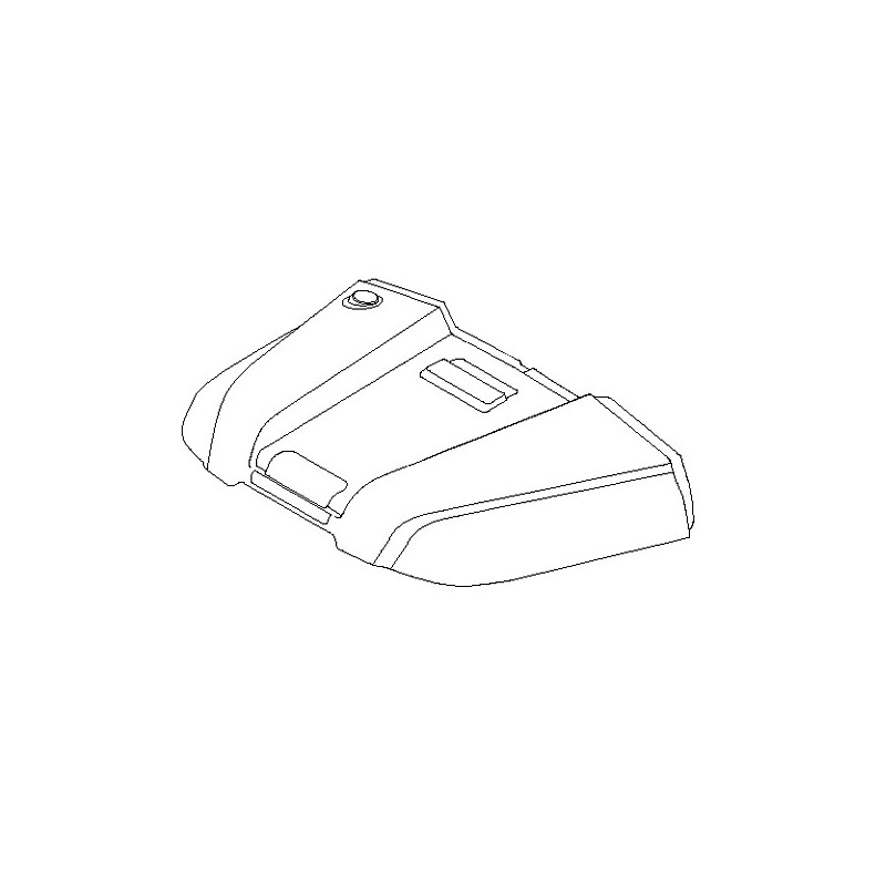 Partie supérieure bac ramassage autoportée Husqvarna