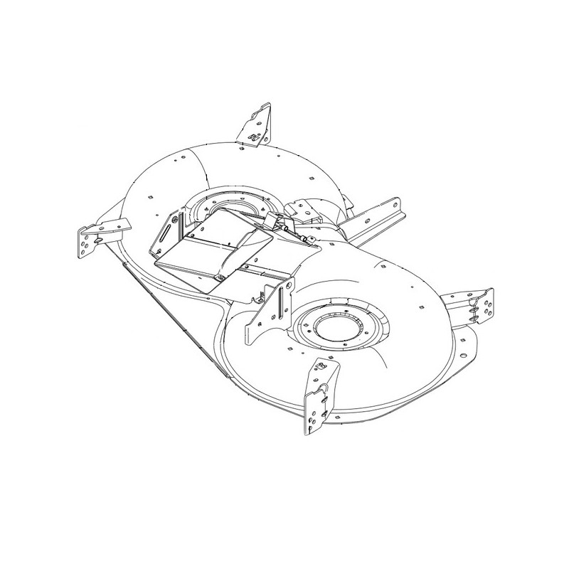 Carter de coupe tracteur tondeuse Husqvarna