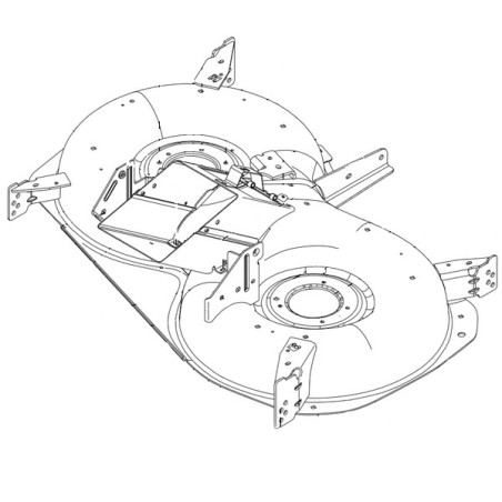 Carter de coupe tracteur tondeuse Husqvarna