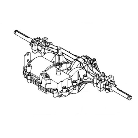 Transmission complète tracteur tondeuse Husqvarna