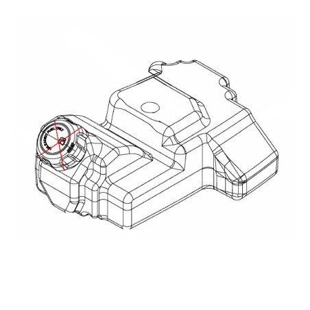 Réservoir essence autoportée MTD