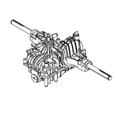 Boîte de vitesse tracteur tondeuse Husqvarna