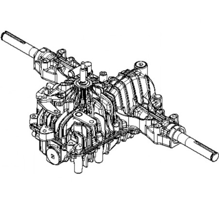 Transmission complète tracteur tondeuse Rider Husqvarna