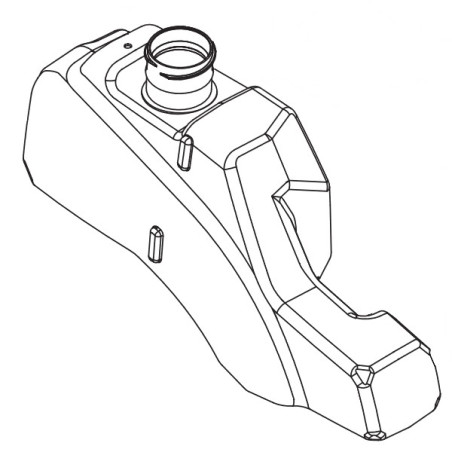 Réservoir essence tracteur tondeuse Husqvarna