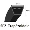Courroie série SPZ (10mm x 8mm)