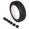 Roue tondeuse universelle plastique