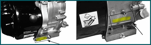 Trouver le numéro d'un moteur Emak