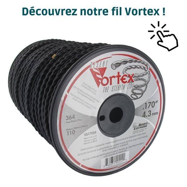 Fil de débroussailleuse Vortex