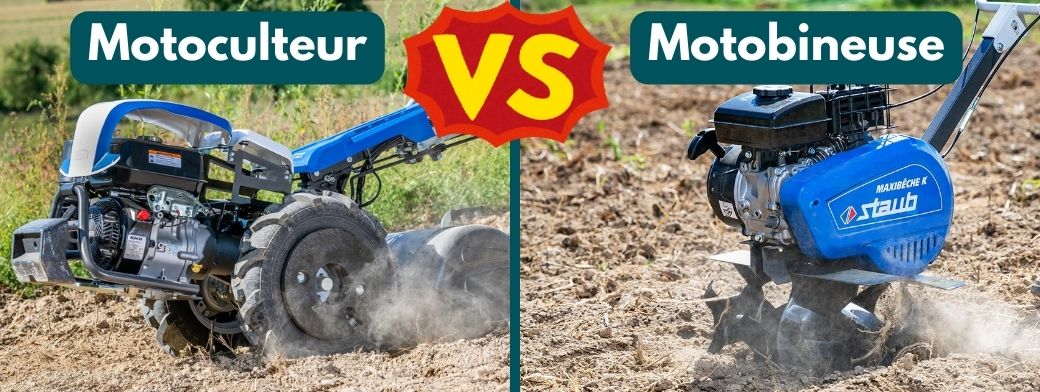 motobineuse et motoculteur