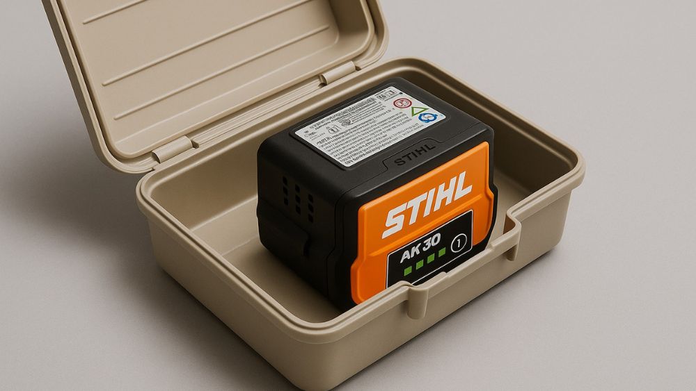 boite de rangement batterie lithium-ion