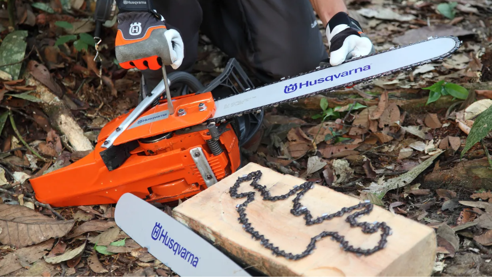 chaine tronçonneuse neuve husqvarna