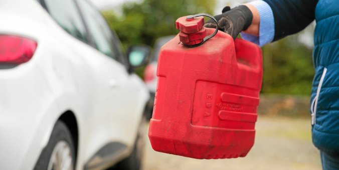 Carburant souffleur de feuilles
