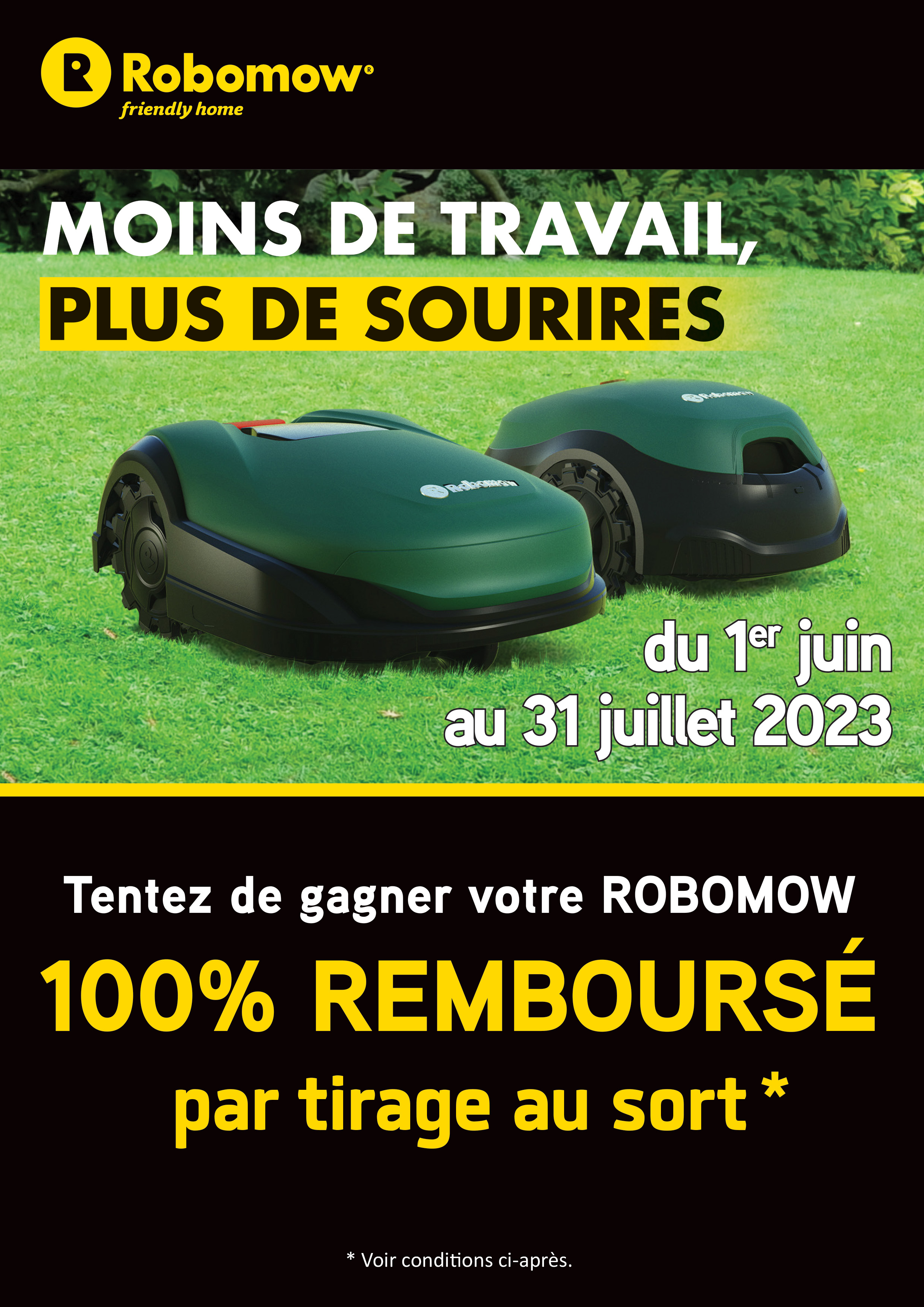 offre Robomow 2023