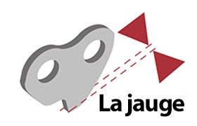 Jauge de tronçonneuse