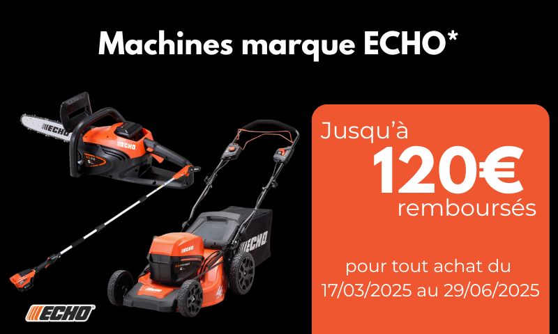 offre jusqu'à 120€ remboursés-echo
